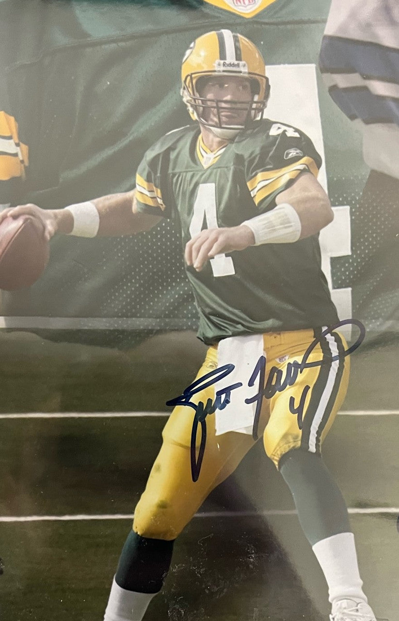 Rice/Favre/Smith Signed Autographed Kings of the NFL 16x20 Photo /250 4 COAs