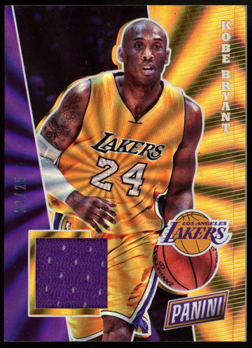 2017 Panini National Kobe Bryant Patch /25 #KB