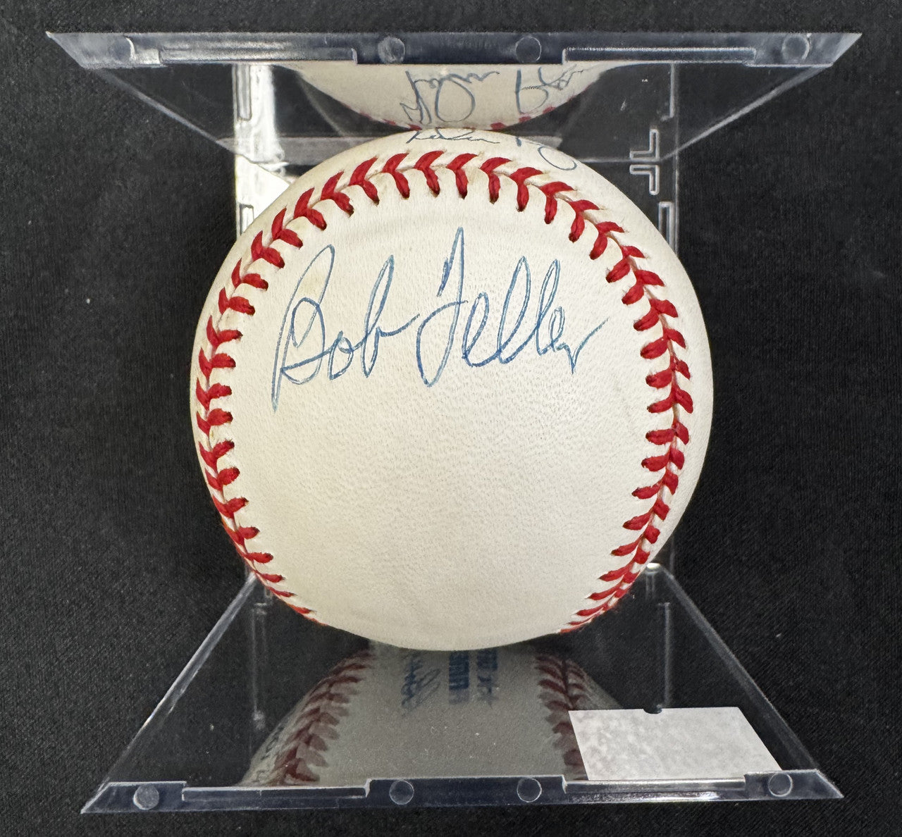 Sandy Koufax Nolan Ryan Bob Feller Signed Autographed Rawlings OAL Baseball JSA
