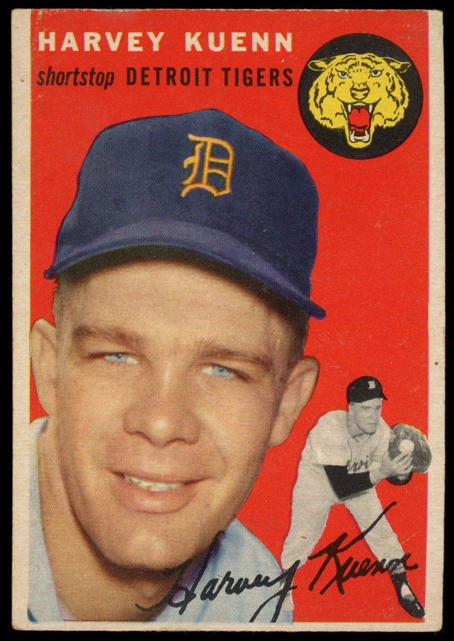 1954 Topps Harvey Kuenn RC #25 EX