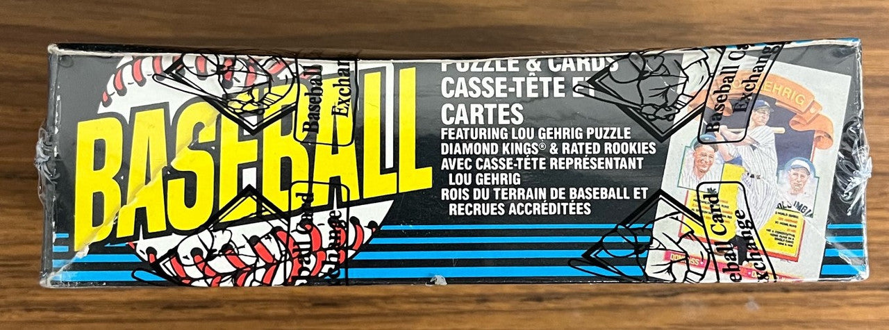 1985 Leaf Baseball Wax Box BBCE Wrapped And Sealed