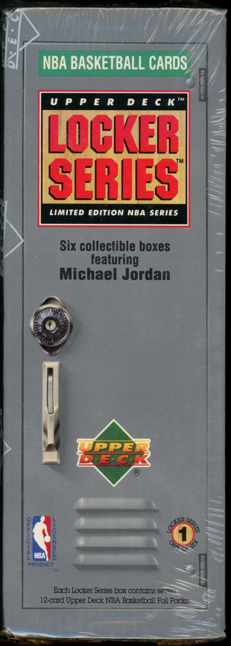 1991/92 Upper Deck Basketball Michael Jordan Locker Series 6-Box Set Sealed