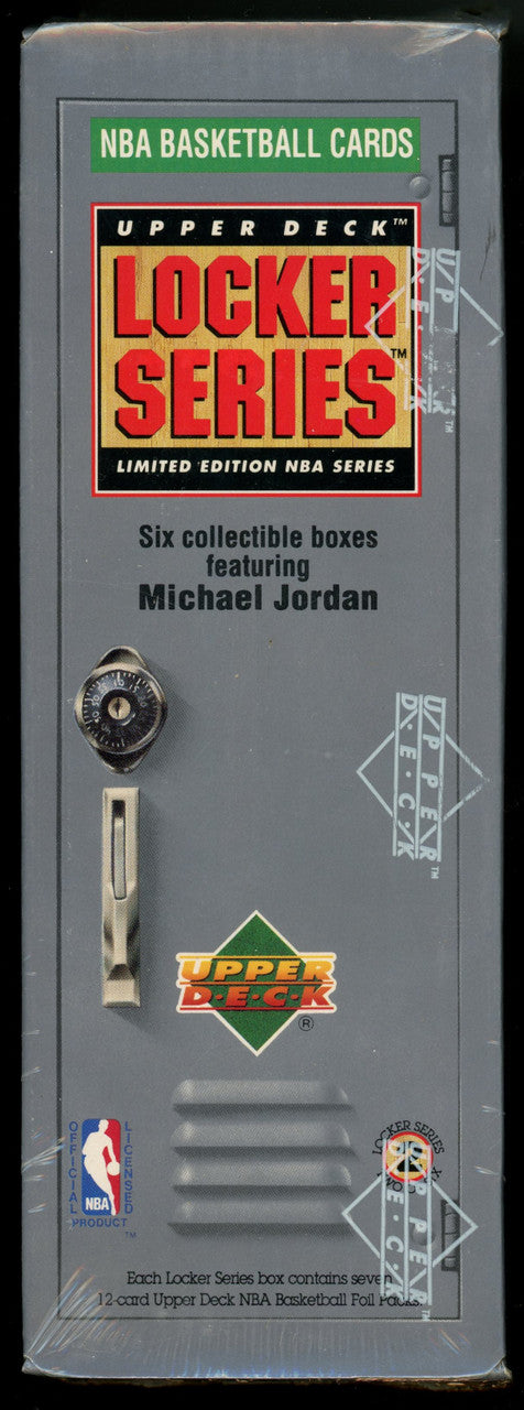 1991/92 Upper Deck Basketball Michael Jordan Locker Series 6-Box Set Sealed