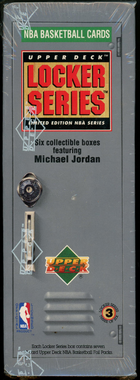 1991/92 Upper Deck Basketball Michael Jordan Locker Series 6-Box Set Sealed