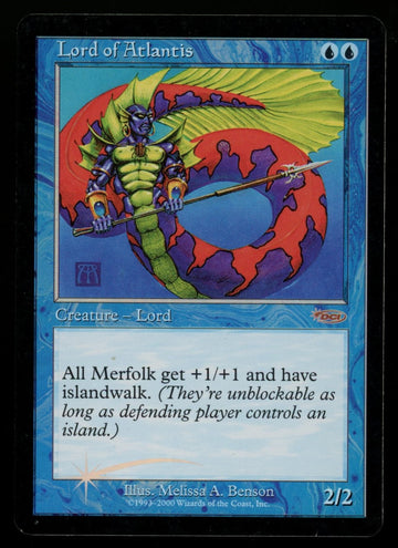 Magic Lord of Atlantis Junior Super Series Promo Foil DCI