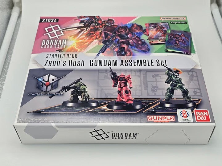 Gundam: Starter Deck Assemble Set - Zeon's Rush ST03A