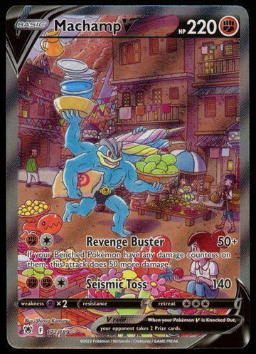 Pokemon Machamp V Astral Radiance Alt Art #172/189