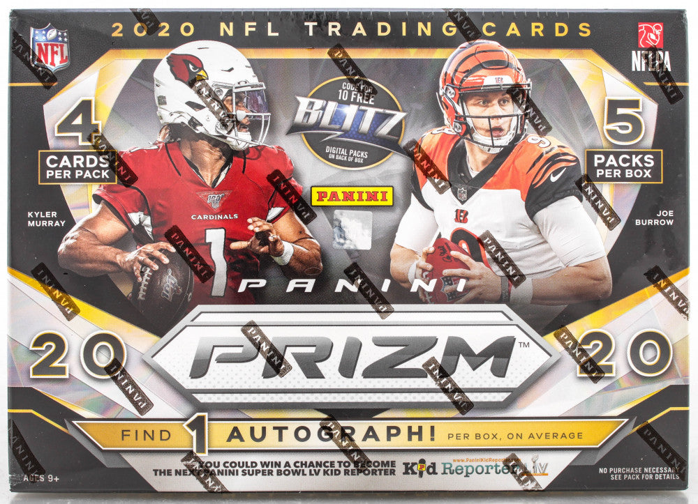 2020 Panini Prizm Football Mega Box (20 Cards)