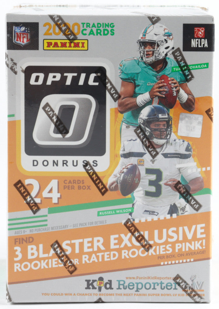 2020 Panini Donruss Optic Football Blaster Box