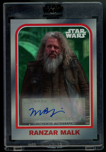 2021 Topps Mark Boone Jr. Star Wars Signature Series Auto /25 #AV-MB