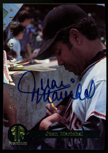 1994 Front Row Juan Marichal Auto Set /2000