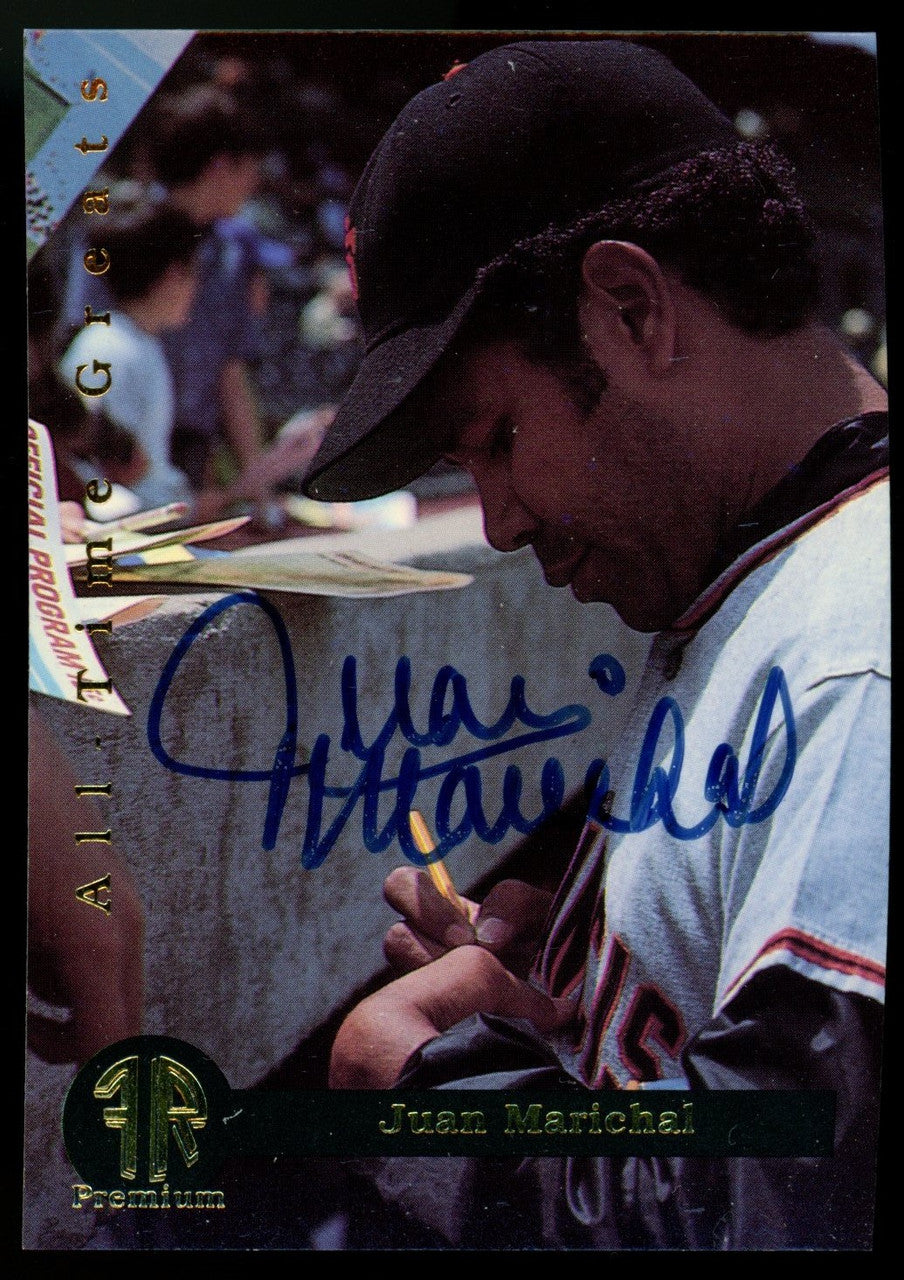 1994 Front Row Juan Marichal Auto Set /2000