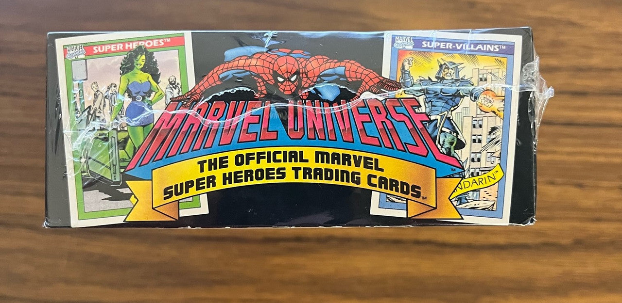 1990 Impel Marvel Universe Series 1 Trading Cards Factory Sealed Box