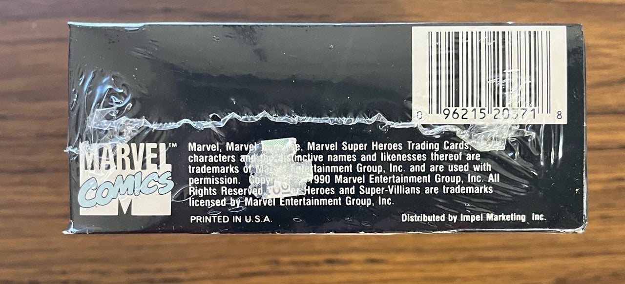 1990 Impel Marvel Universe Series 1 Trading Cards Factory Sealed Box