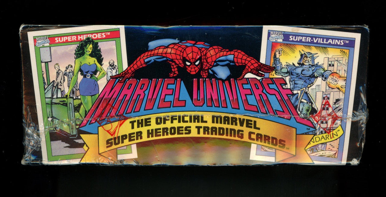 1990 Impel Marvel Universe Series 1 Box BBCE Wrapped And Sealed