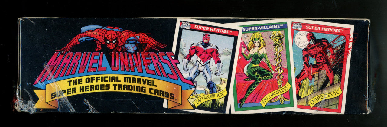 1990 Impel Marvel Universe Series 1 Box BBCE Wrapped And Sealed
