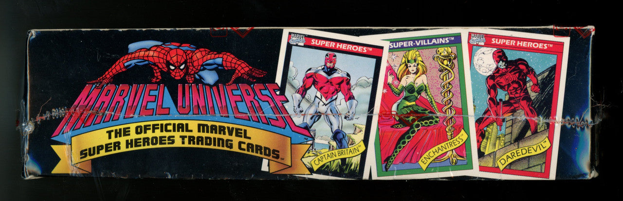 1990 Impel Marvel Universe Series 1 Box BBCE Wrapped And Sealed