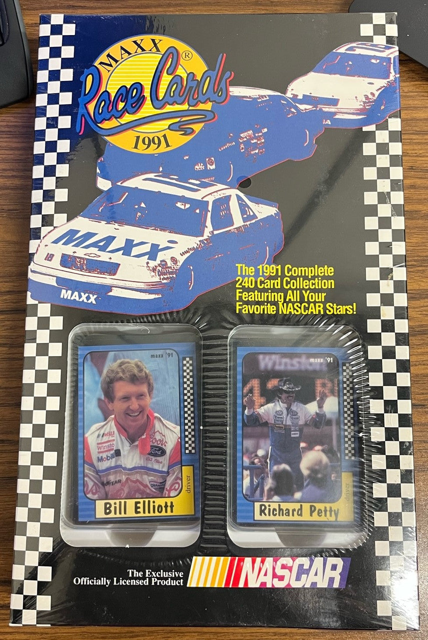 1991 Maxx Racing NASCAR 240 Card Complete Factory Set Sealed