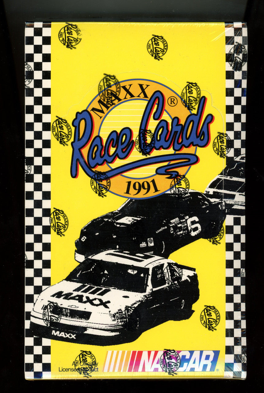 1991 Maxx Racing NASCAR Factory Sealed Box 36 Packs