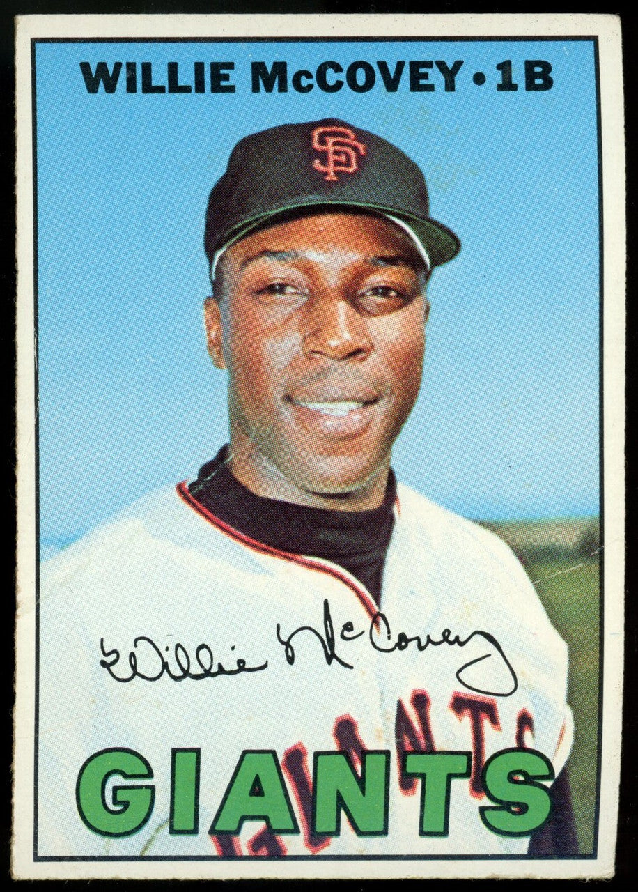 1967 Topps Willie McCovey #480 G-VG