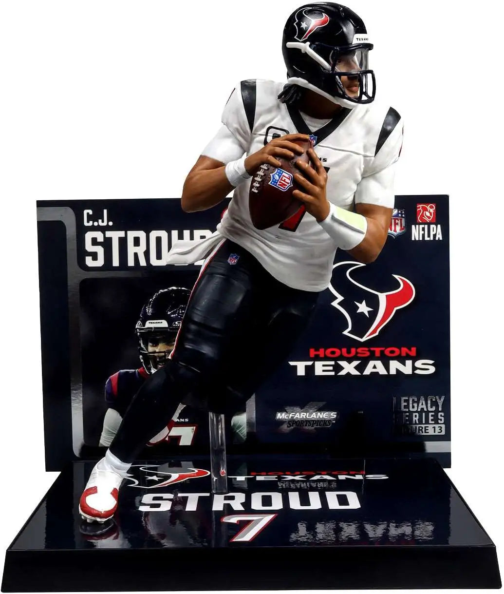 2024 McFarlane CJ Stroud Legacy Series #13 Figure White Chase