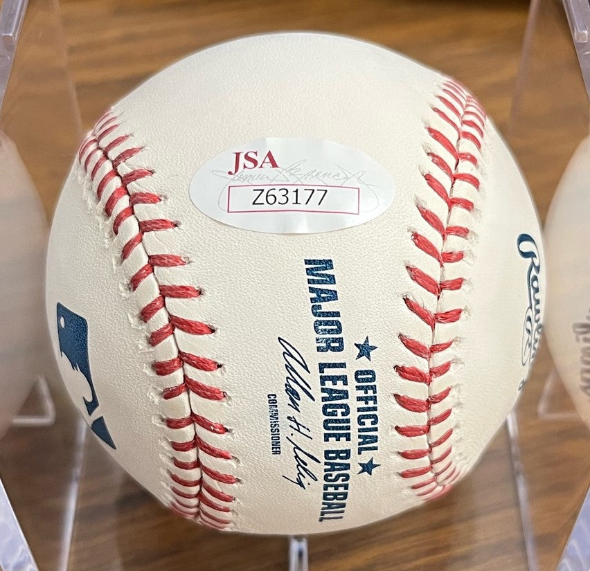 Mark McGwire Signed Autographed Baseball JSA Letter