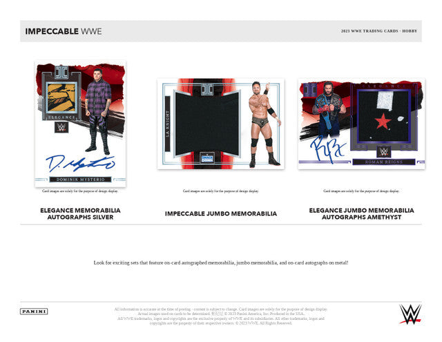 2023 Panini Impeccable WWE Hobby Case (3)