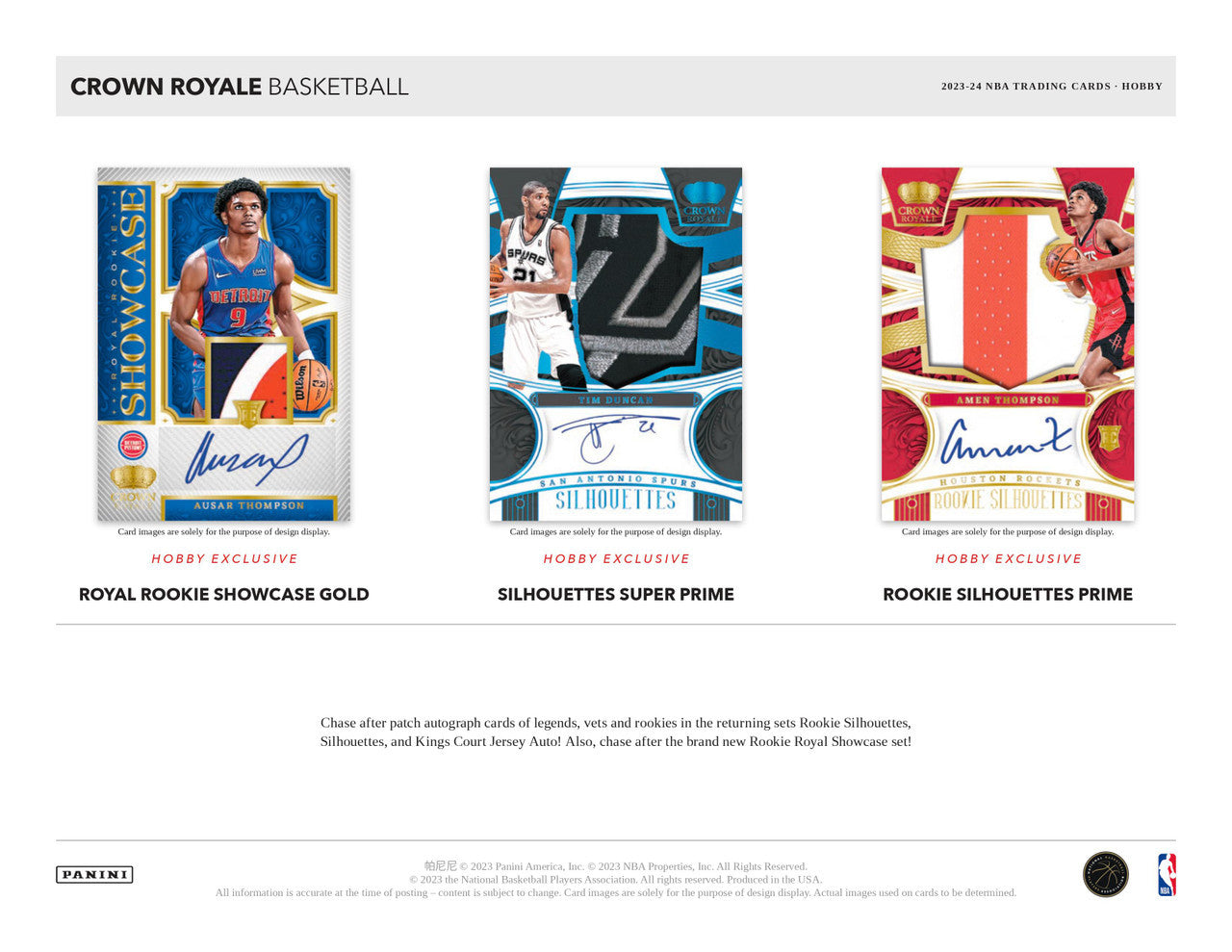 2023/24 Panini Crown Royale Basketball Hobby Case (16)