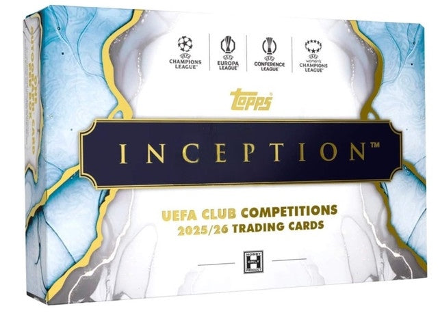 2025-26 Topps Inception UEFA Club Competitions Soccer Hobby Box