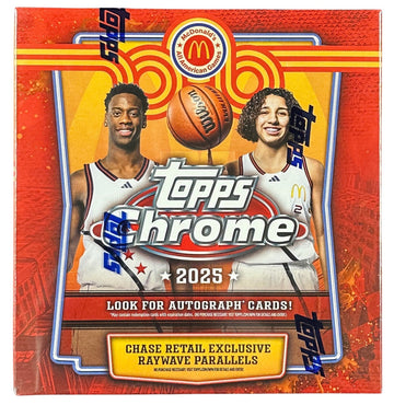 2025 Topps Chrome McDonald's All American Basketball Mega Box