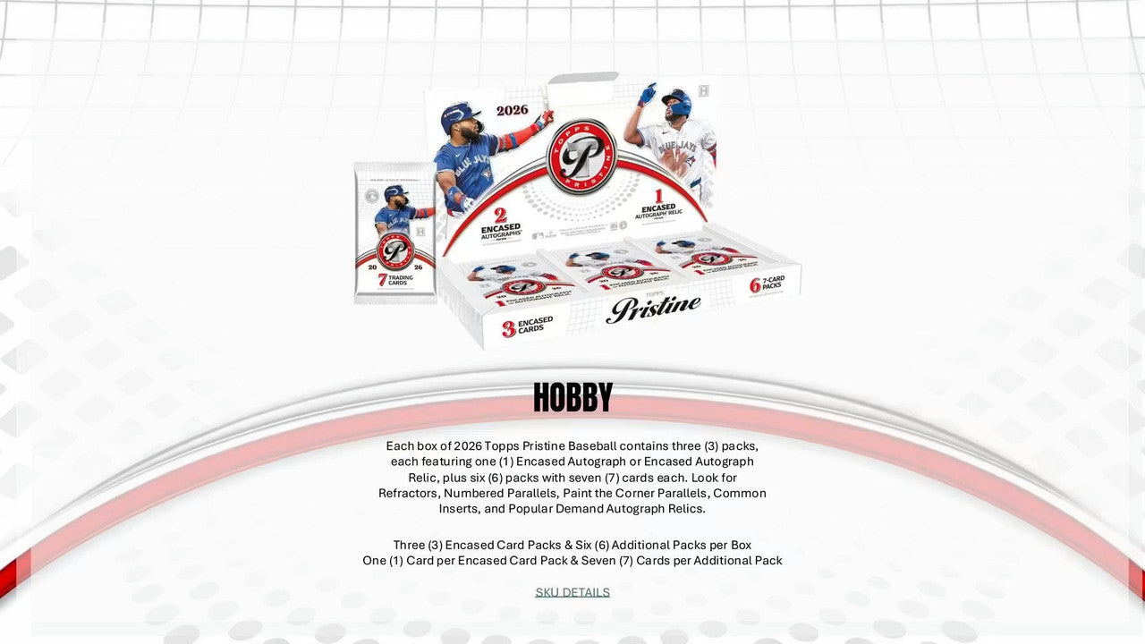 2026 Topps Pristine Baseball Hobby Box