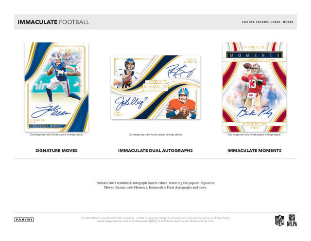 2023 Panini Immaculate Football Hobby Box
