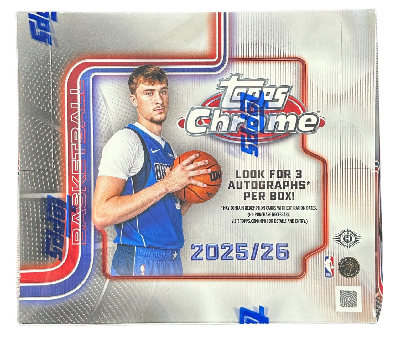 2025/26 Topps Chrome Basketball Jumbo Hobby Box