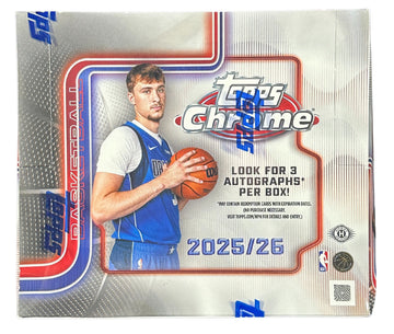 2025/26 Topps Chrome Basketball Jumbo Hobby Box