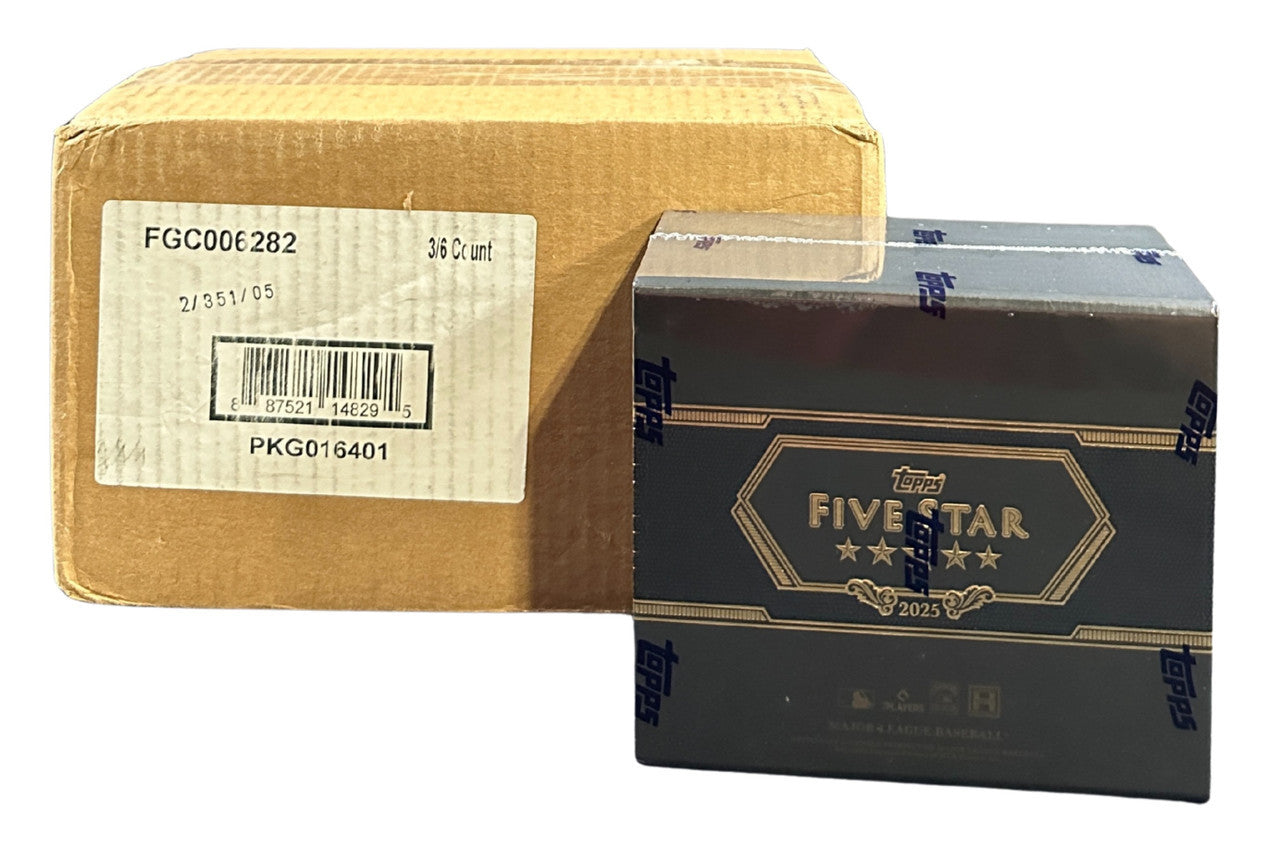 2025 Topps Five Star Baseball Hobby Case (3)