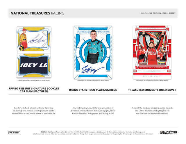 2023 Panini National Treasures Racing Hobby Box