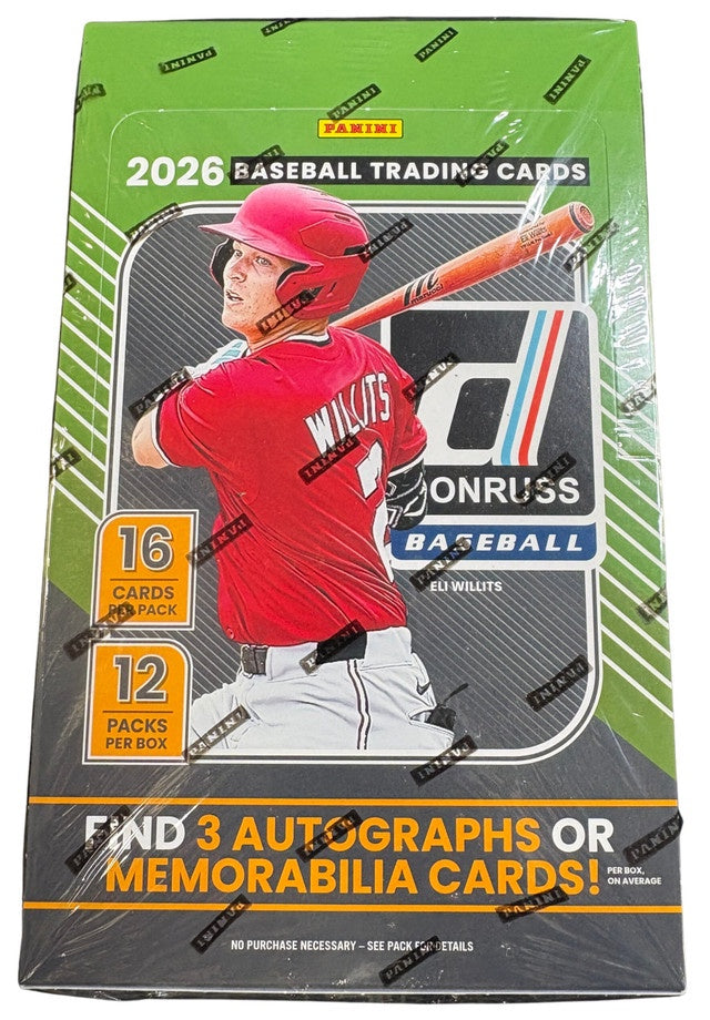 2026 Panini Donruss Baseball Hobby Box