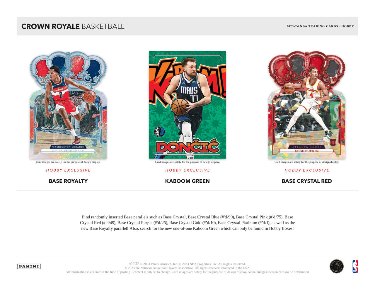 2023/24 Panini Crown Royale Basketball Hobby Case (16)