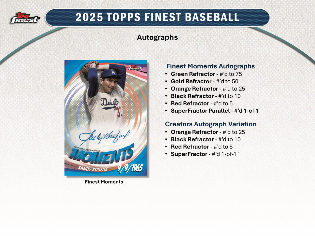 2025 Topps Finest Baseball Hobby Case (8)