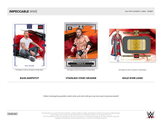 2023 Panini Impeccable WWE Hobby Case (3)