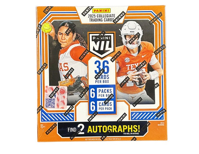 2025 Panini NIL University of Texas Hobby Box