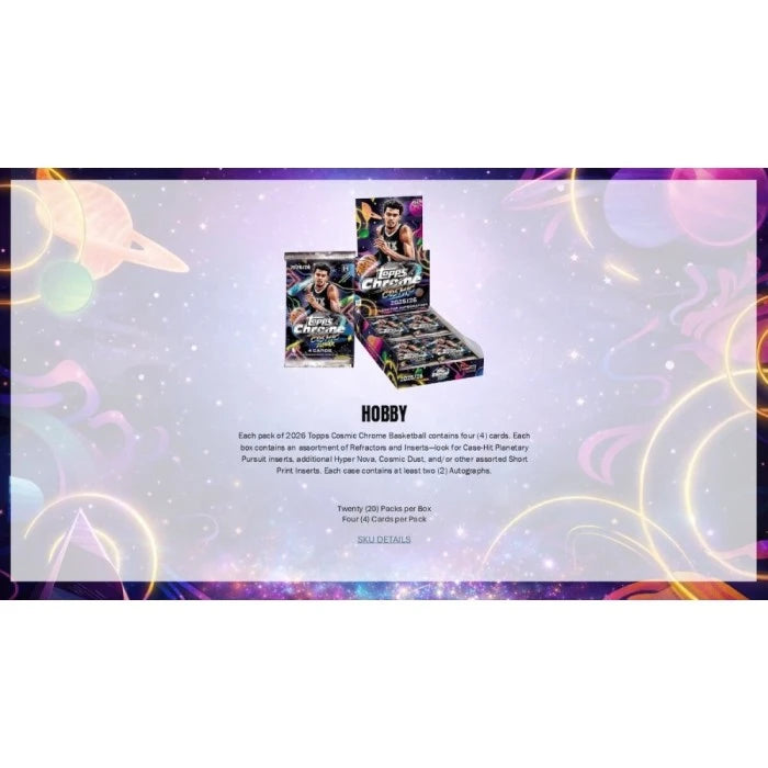 2025/26 Topps Cosmic Chrome Basketball Hobby Box