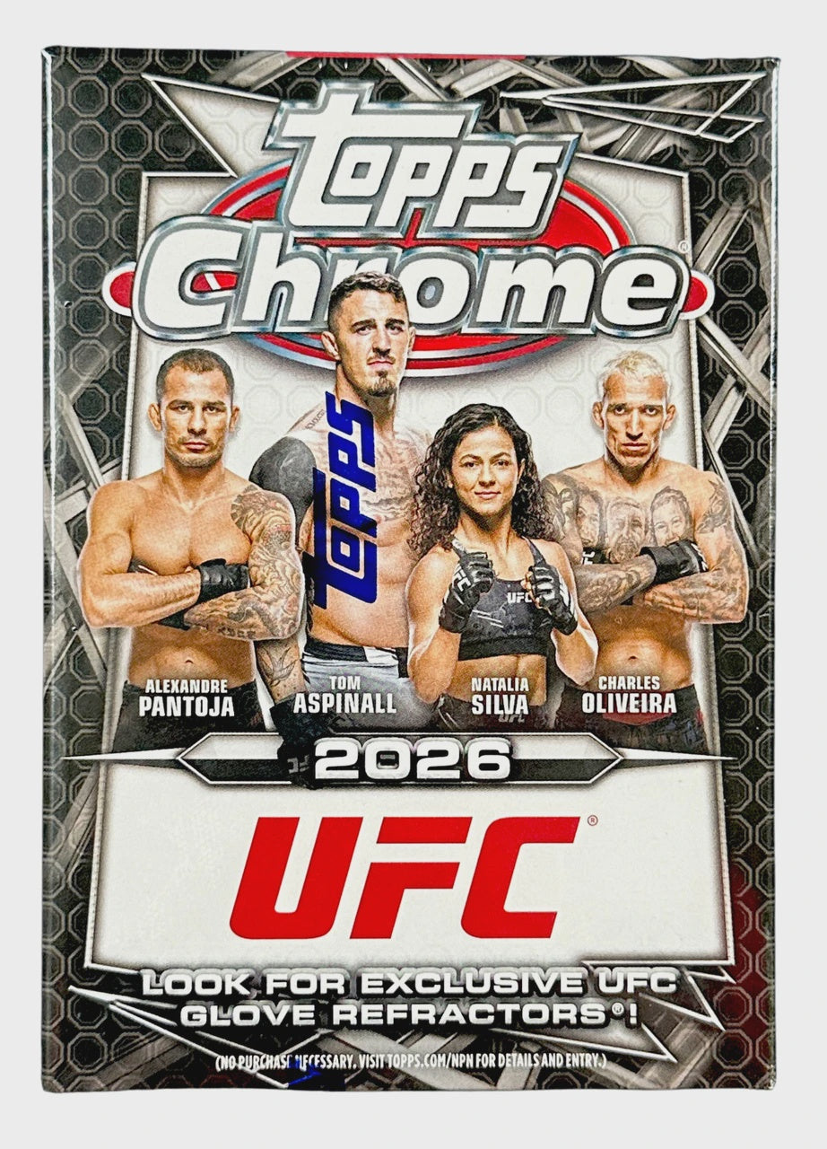 2026 Topps Chrome UFC Blaster Box