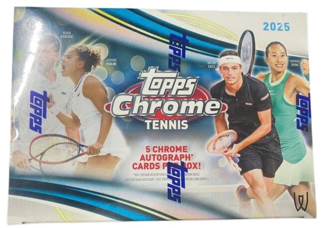 2025 Topps Chrome Tennis Breaker's Delight Box
