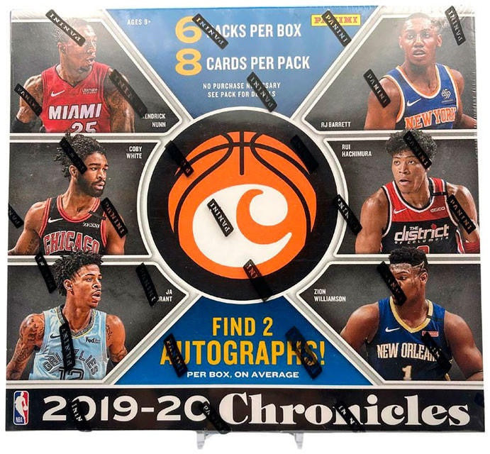 2019/20 Panini Chronicles Basketball Hobby Box