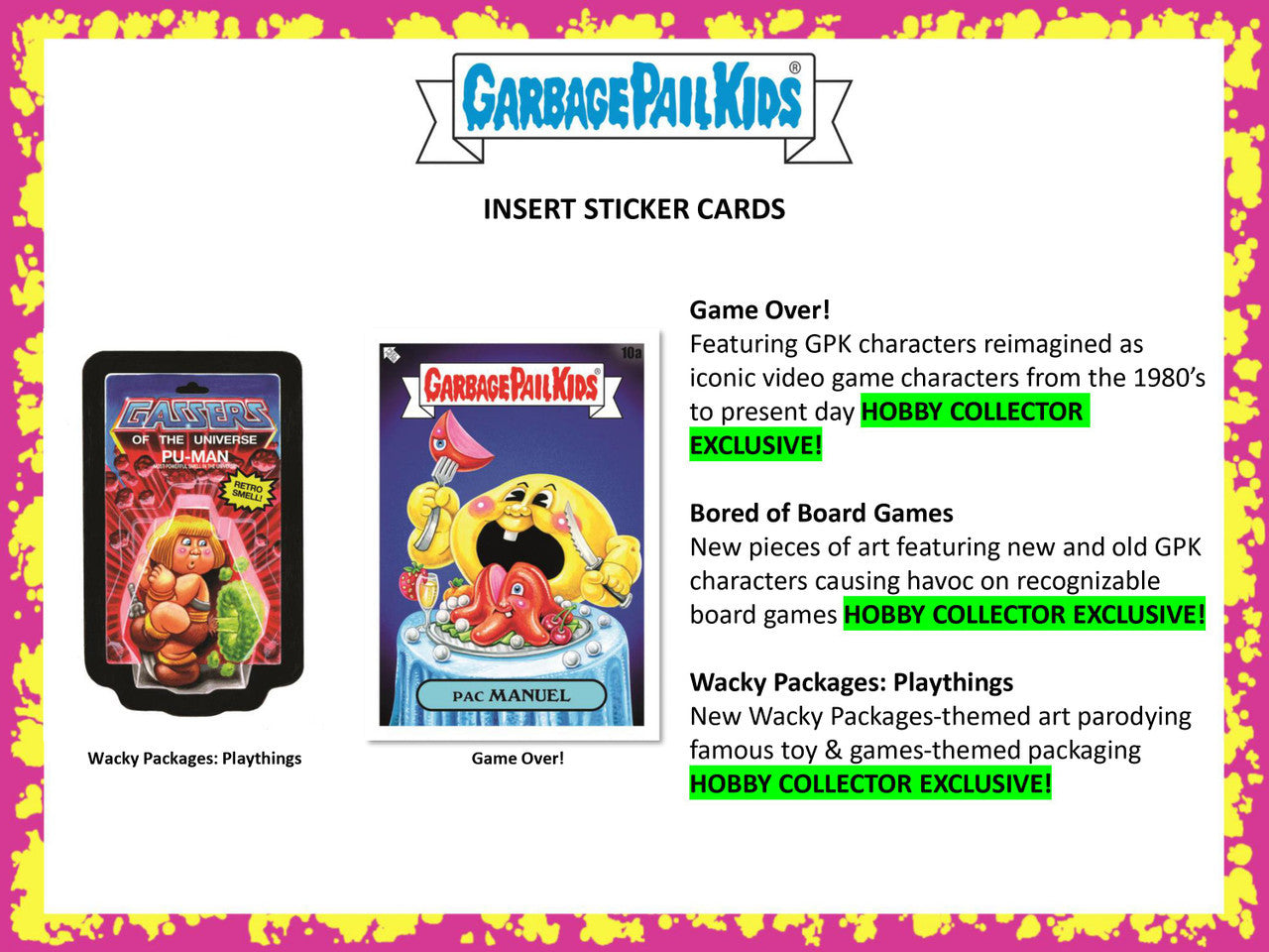 2024 Topps Garbage Pail Kids Series 1 Kids At Play Hobby Box