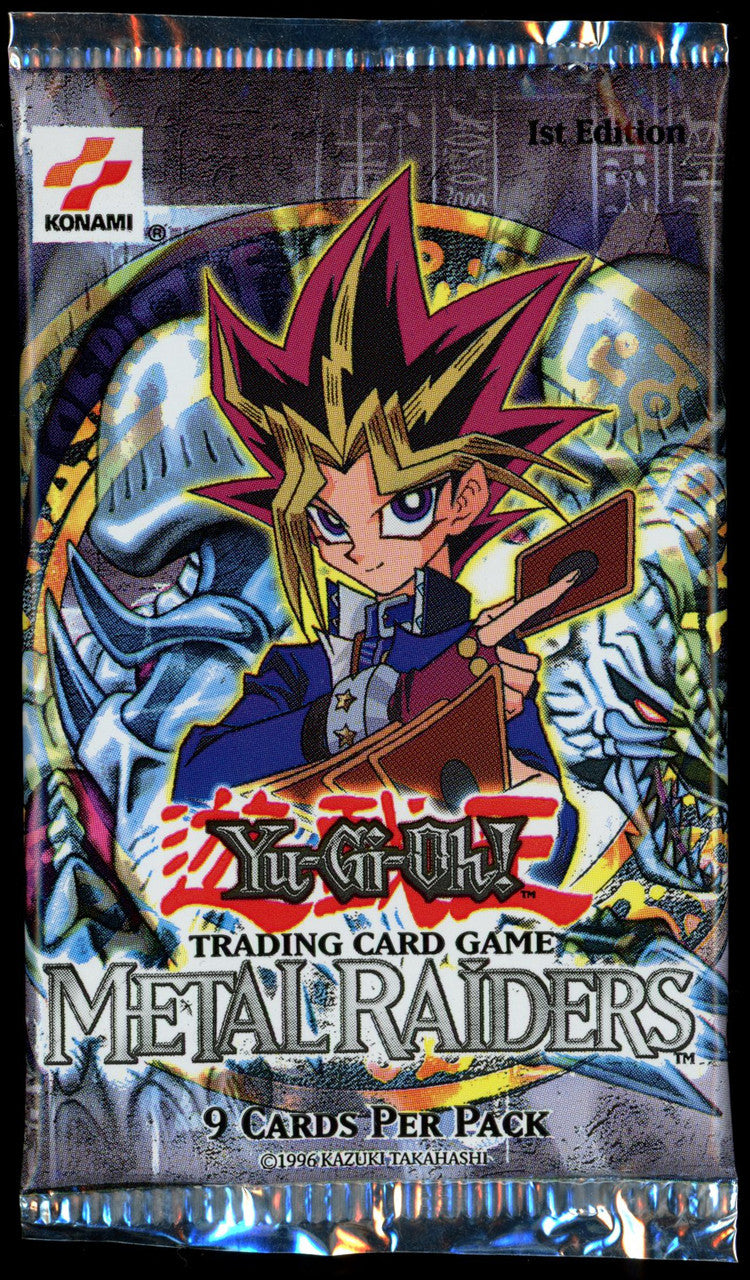 Yu-Gi-Oh! Metal Raiders 1st Edition Sealed Pack (9 Cards ...