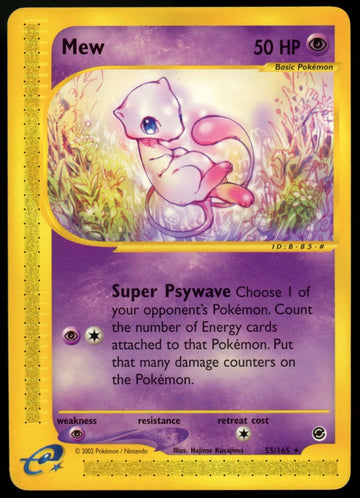 Pokemon Mew Expedition #55/165