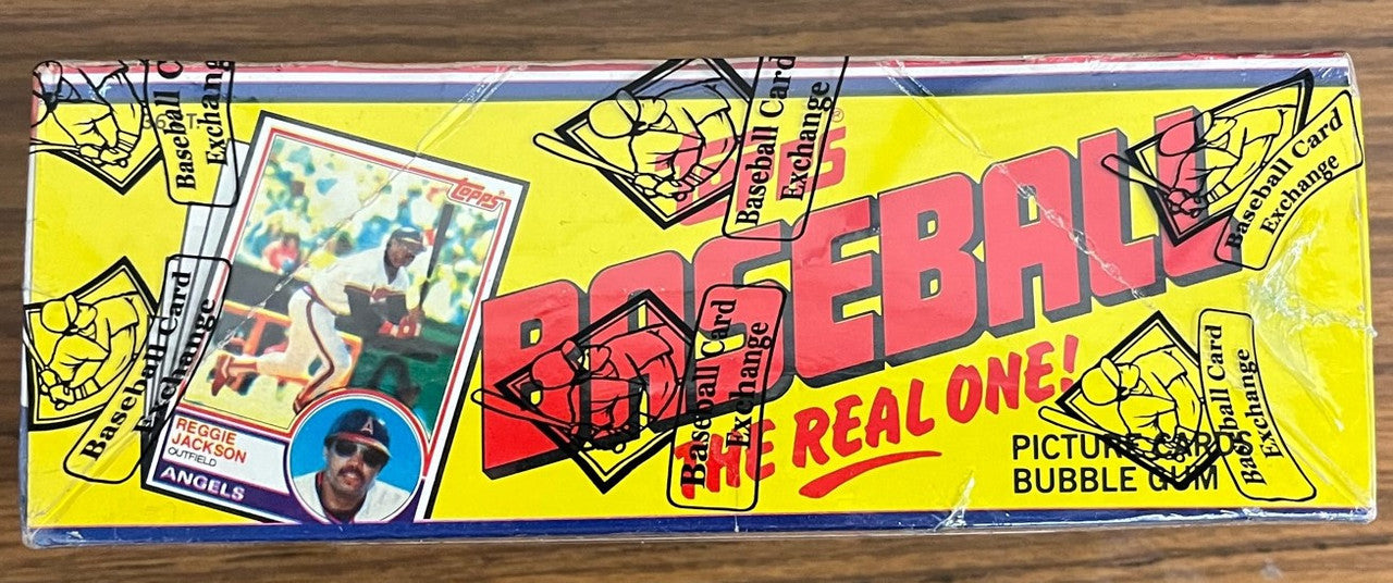 1983 Topps Michigan Baseball Wax Box BBCE Wrapped And Sealed