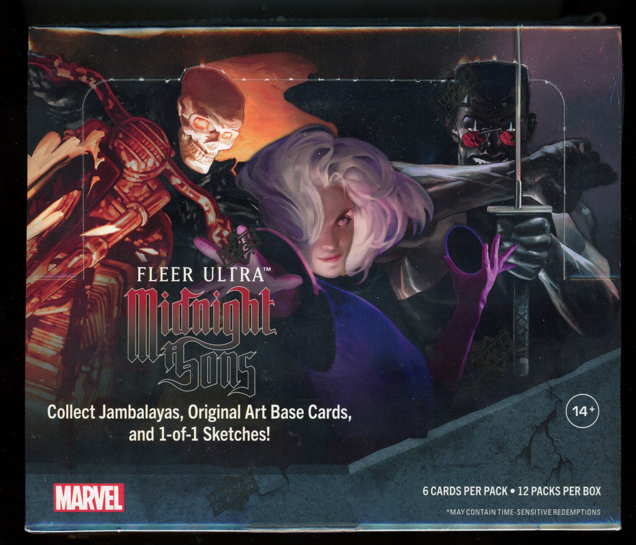 2023 Upper Deck Fleer Ultra Marvel Midnight Sons Hobby Case (12)
